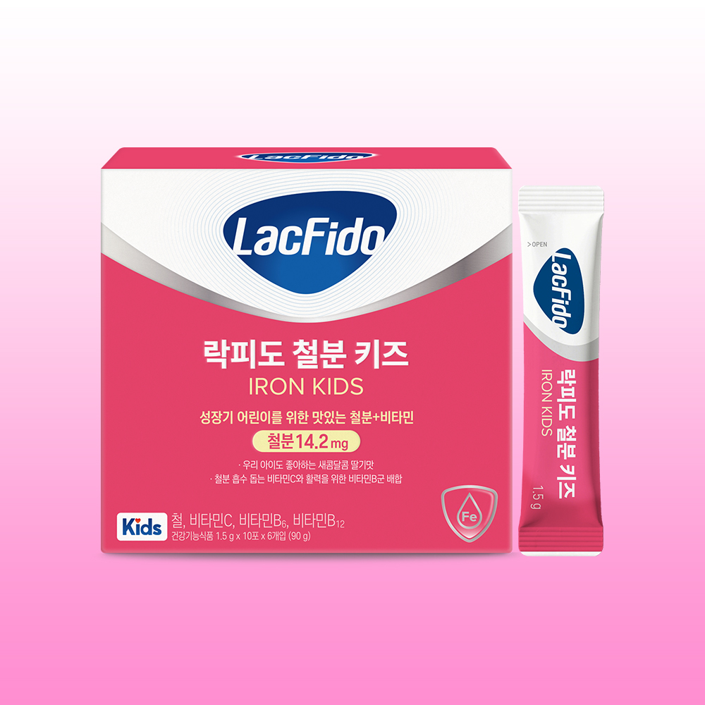 락피도 철분 키즈 60포, 1개 - 상품 이미지