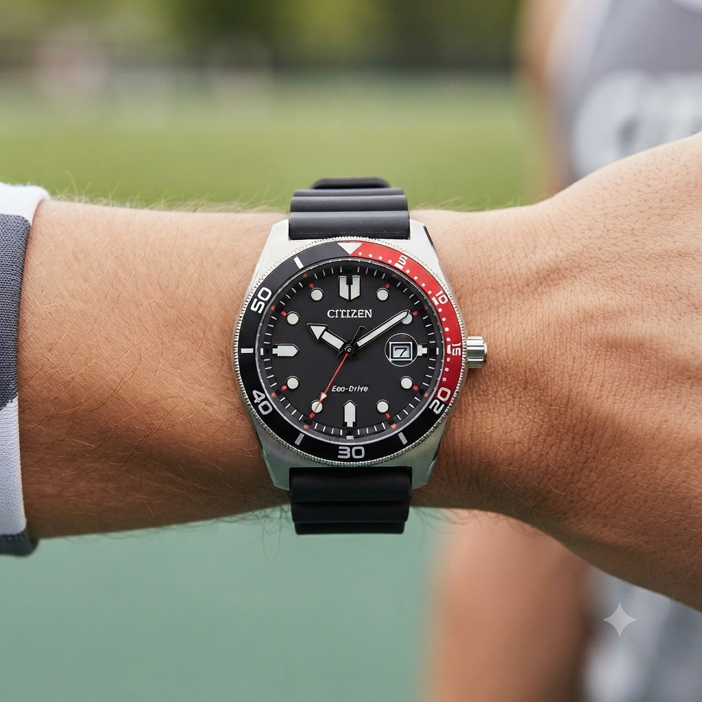 CITIZEN 시티즌 AW1769-10E 에코드라이브 남성 스포츠 방수시계 - 상세 이미지 3