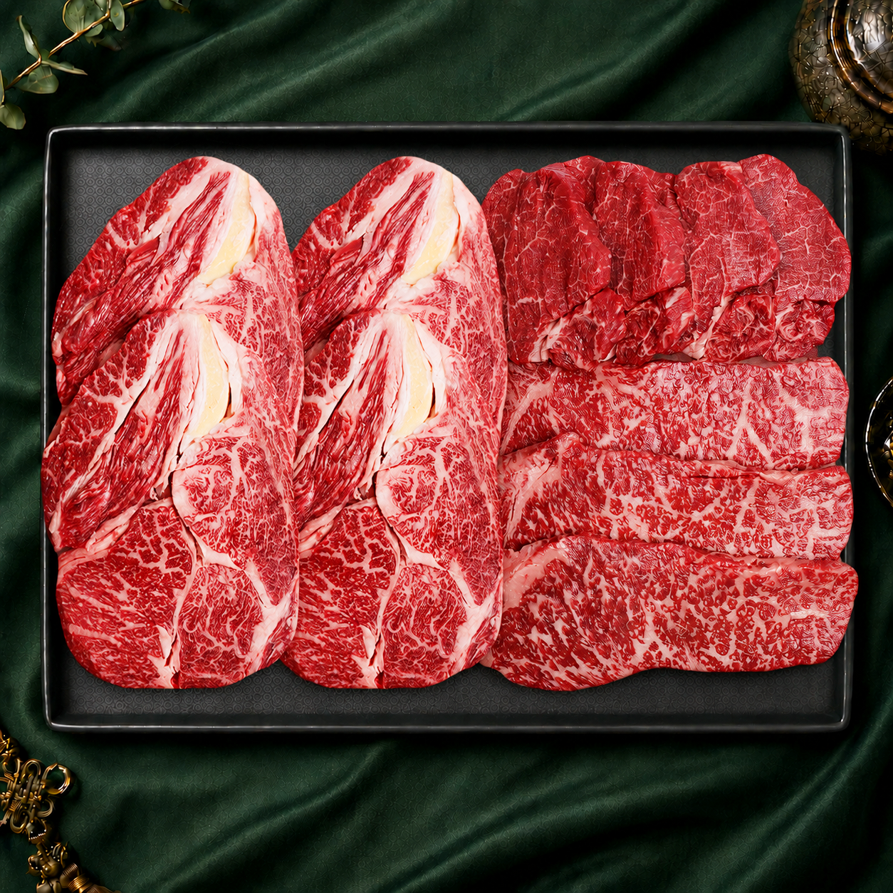 대구축산농협 ++1등급 투뿔한우 선물세트 1.2kg 등심 안심 채끝 다담4호 추석 한가위 명절 설날 부모님선물