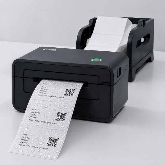 아이라벨 제트프린터(Z프린터) ZP-4121B 직접 감열식 리본 불필요, zprinter - 상품 이미지