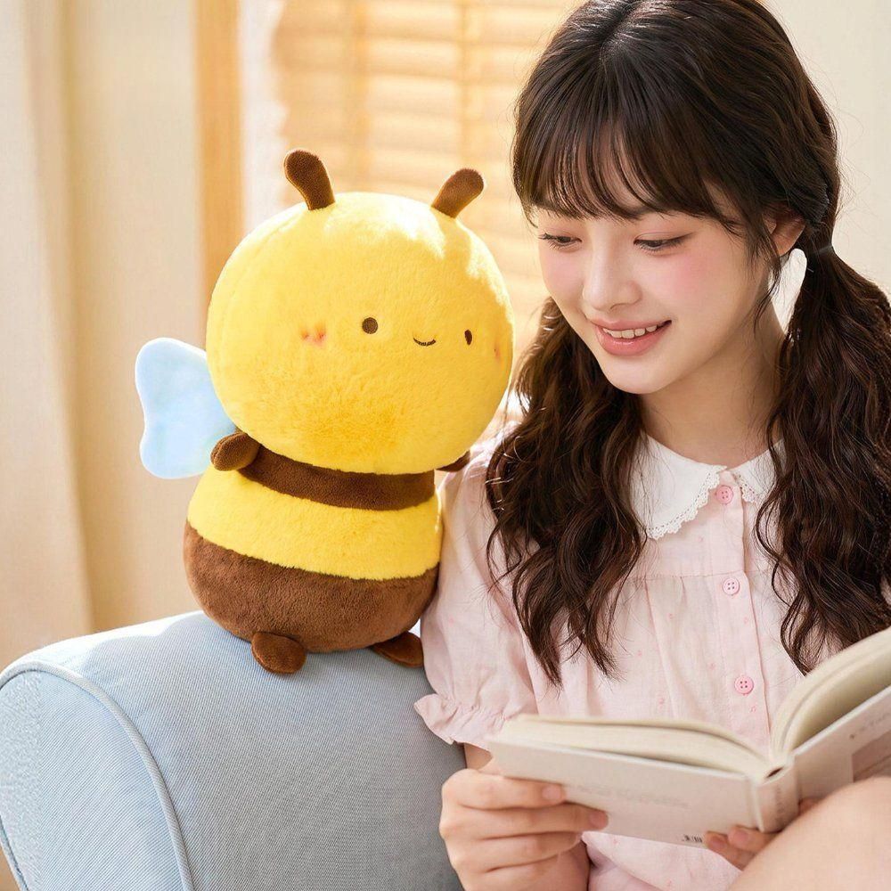 귀여운 꿀벌 인형 애착 장식 소품 인테리어 선물 곤충 - 상세 이미지 2