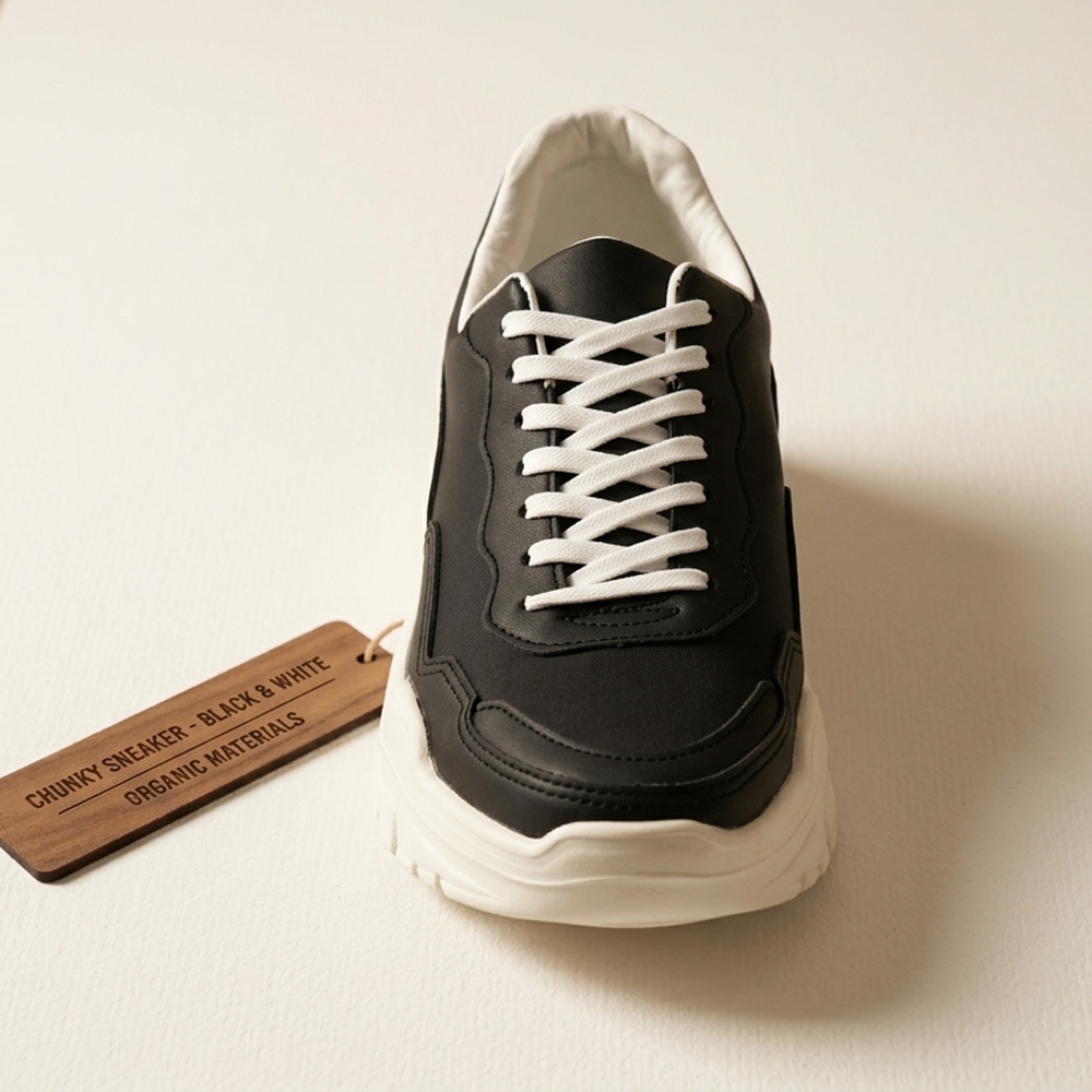 5cm 볼륨 청키 스니커즈 남자 키높이 데일리 어글리 - 상세 이미지 3