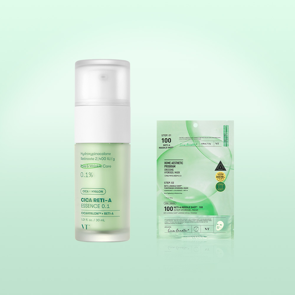 VT 시카 레티-에이 에센스 0.1 30ml 바쿠치올 레티놀 모공 앰플 - 상품 이미지
