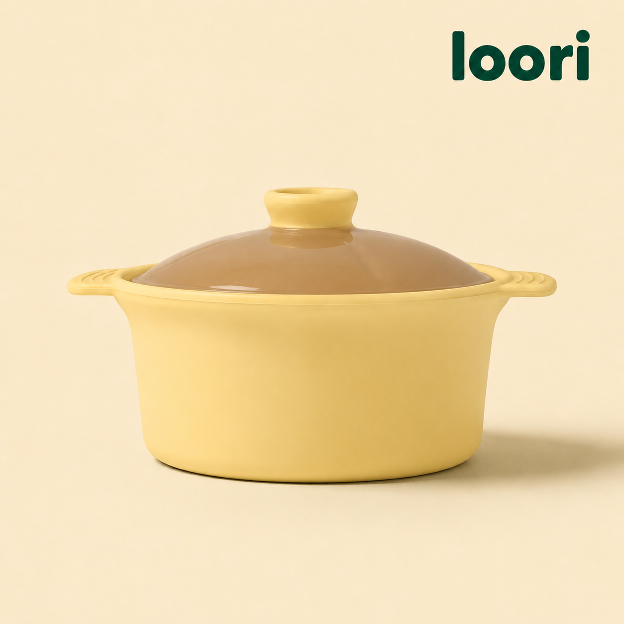 국산 실리콘 전자레인지 찜기 0.8L, 옐로우 - 상품 이미지
