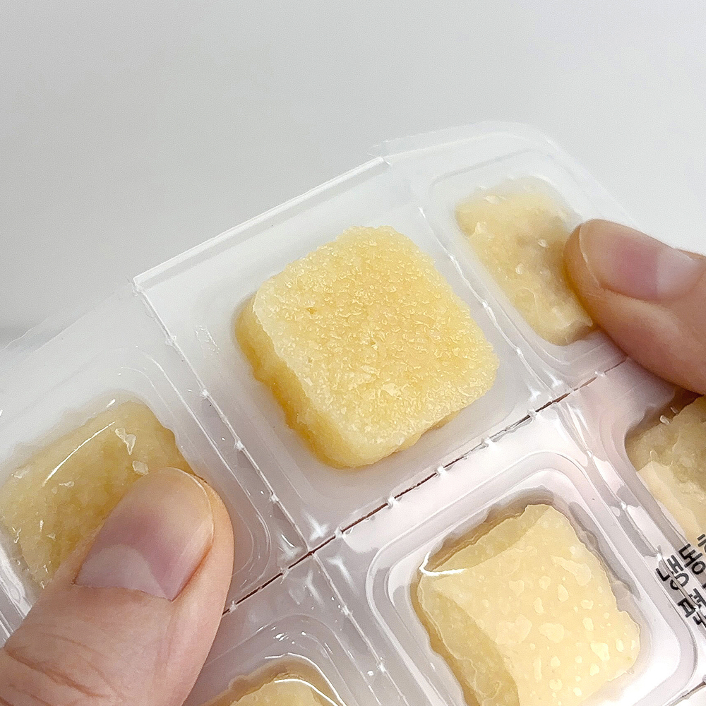 [가나] 국산 햇마늘 100% 꼭지제거 손질한 냉장 다진마늘 90큐브/180큐브 - 상세 이미지 4