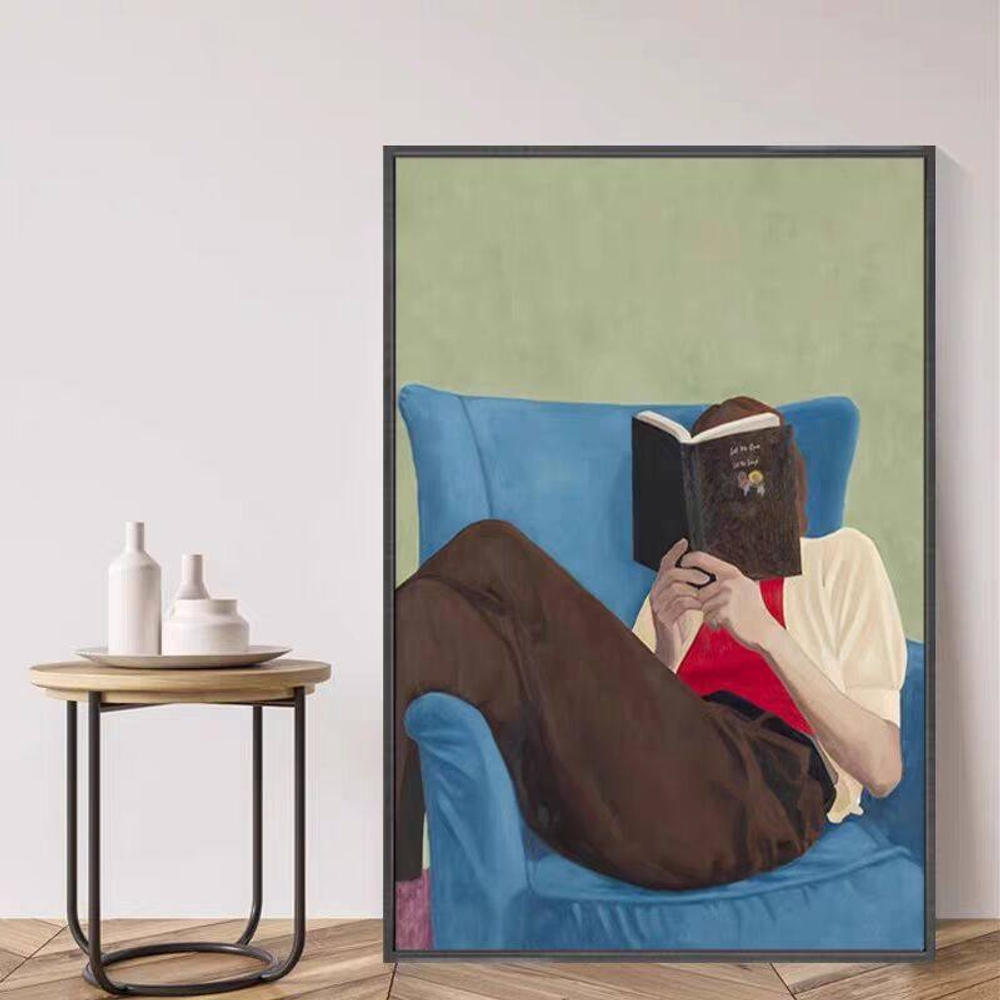 거실 인테리어 액자 일러스트 그림 대형 최대 80x120cm 상세 이미지 17
