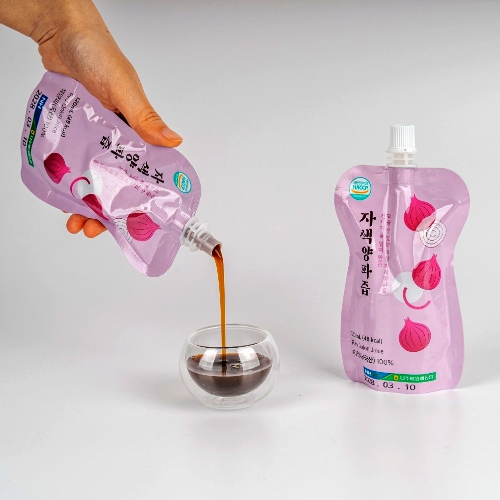 무안 양파즙 무첨가 무안 자색 양파즙 빨간 적양파 즙 120ml, 30포, 1개 - 상세 이미지 5