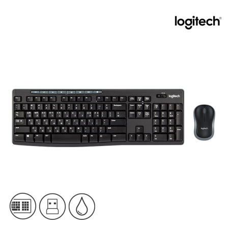 로지텍 무선콤보 MK270r 정품 블랙 키스위치 멤브레인