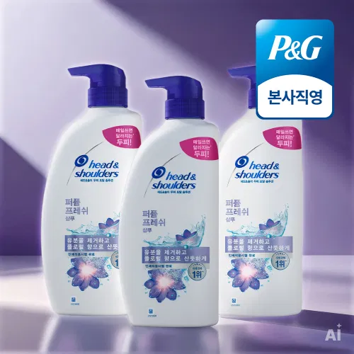 헤드앤숄더 시트러스 레몬 샴푸 800ml 3개
