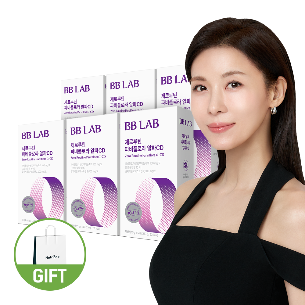 비비랩 제로루틴 파비플로라 알파CD 알파시클로덱스트린 흑생강 14포, 6개 - 상품 이미지