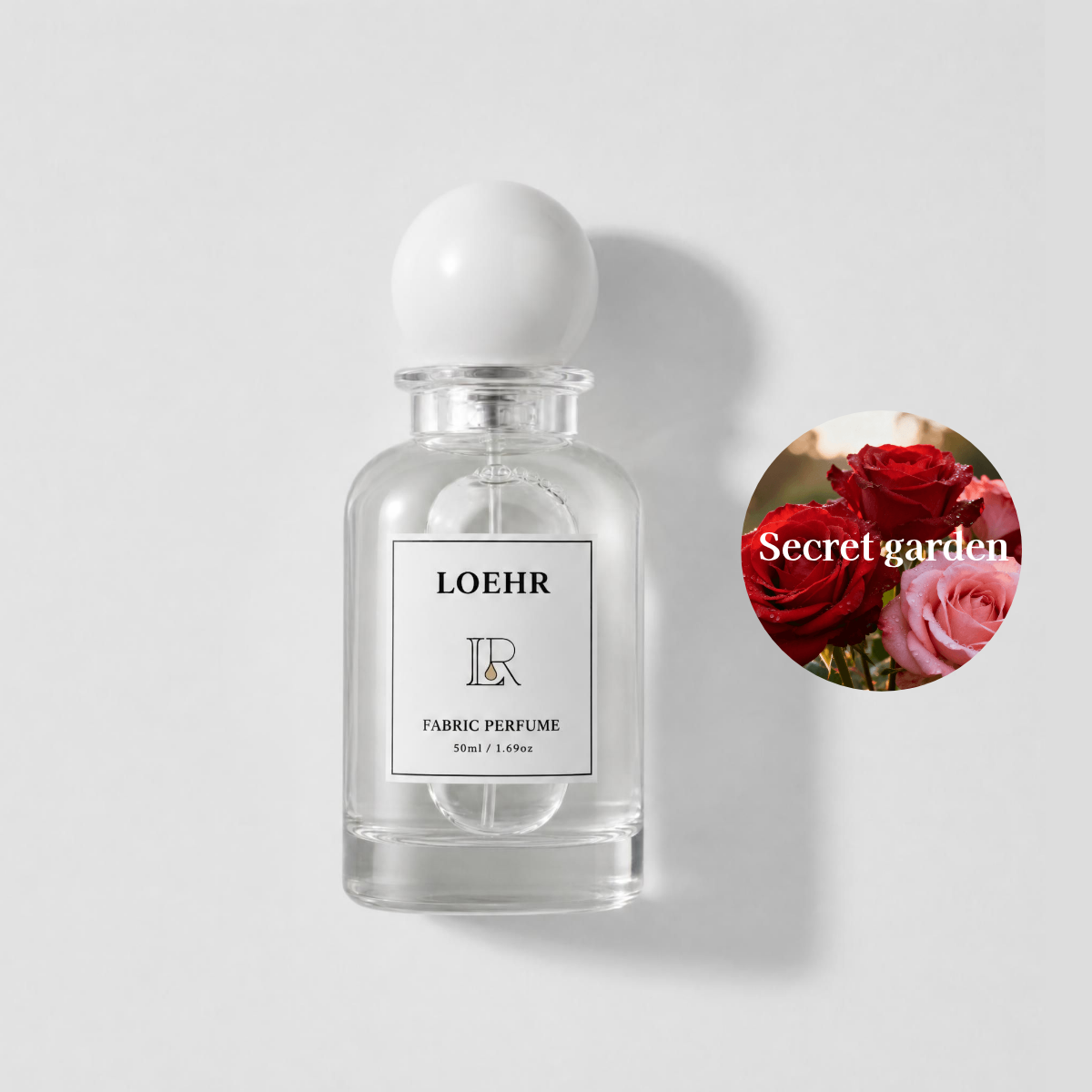 로에르센트 오 드 퍼퓸 섬유향수 드레스퍼퓸 시크릿가든( 토마토 장미향), 50ml, 1개 - 상품 이미지