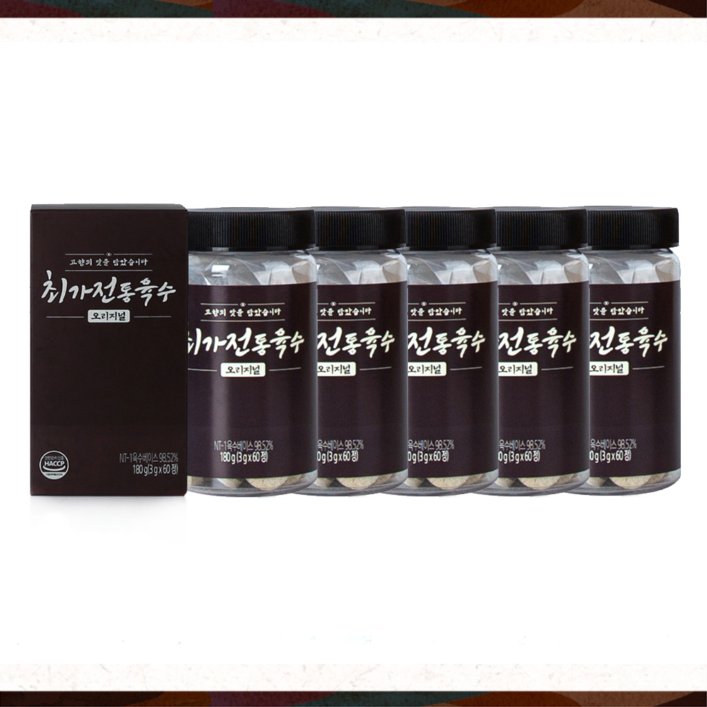 만능 천연 조미료 자연한알 멸치 코인육수 최가전통육수 900g 300정 - 상품 이미지