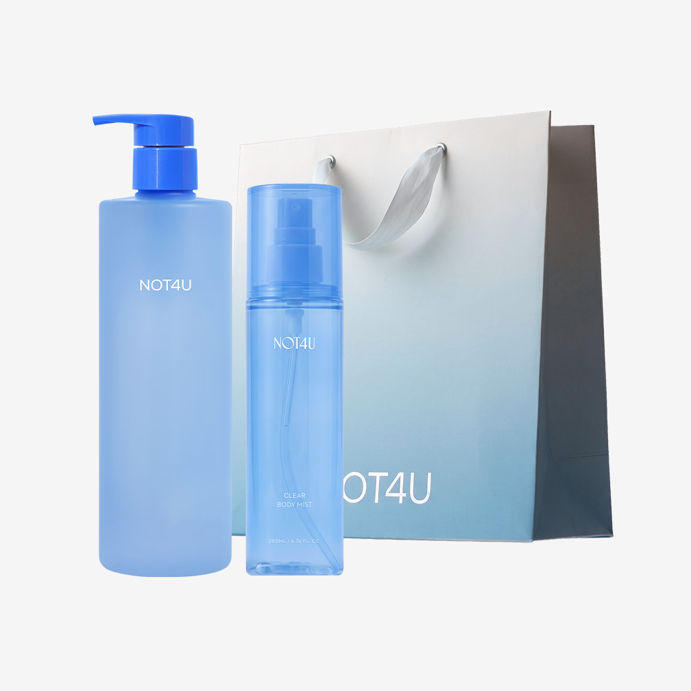 낫포유 클리어 바디 워시&미스트 (500ml+200ml) - 메인 이미지