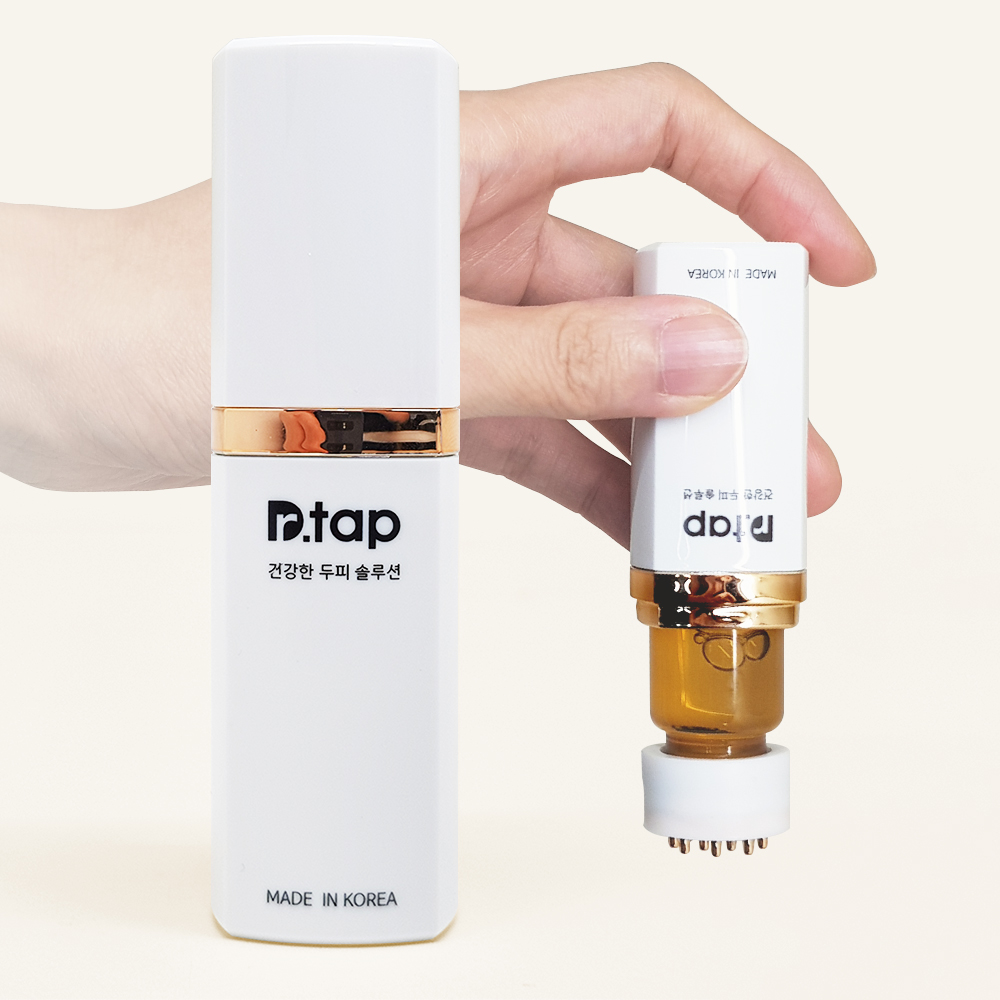 탈모앰플 여성 남성 두피 헤어토닉 스칼프케어 탈모증상완화 앰플 닥터탭 110ml 국내제조 - 상품 이미지