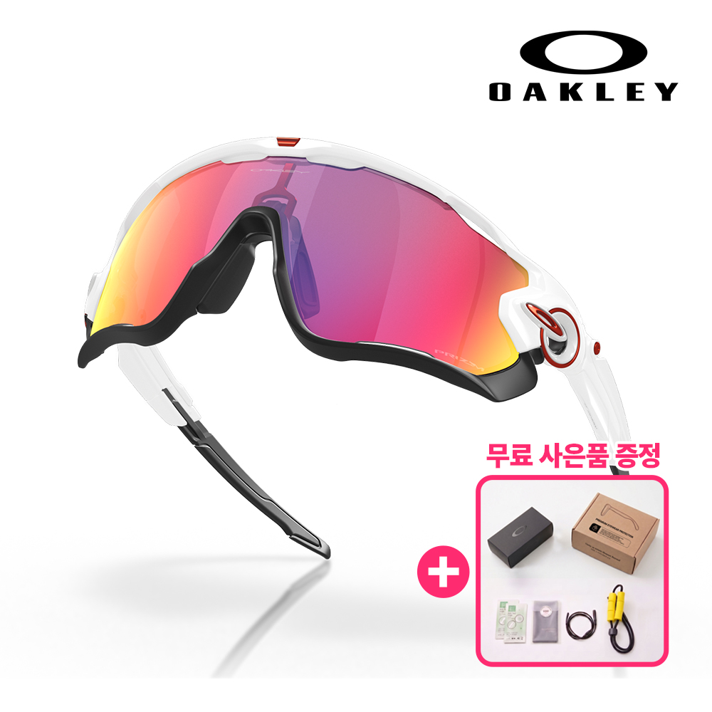 오클리 죠브레이커 OO9290 자전거 라이딩 고글 스포츠 05 폴리시드 화이트/프리즘 로드 - 상품 이미지