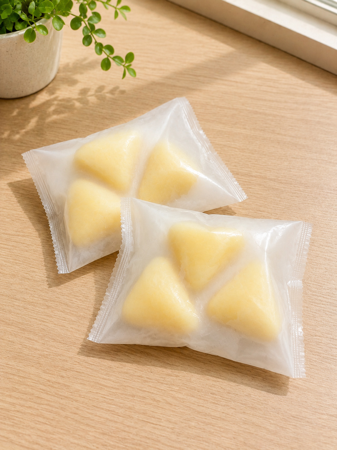 비닐팩 치즈 왁뿌볼 3P 크런치말랑이 키덜트 어른 스트레스해소 손장난감 말랑이 슬랑이 피젯 - 상품 이미지