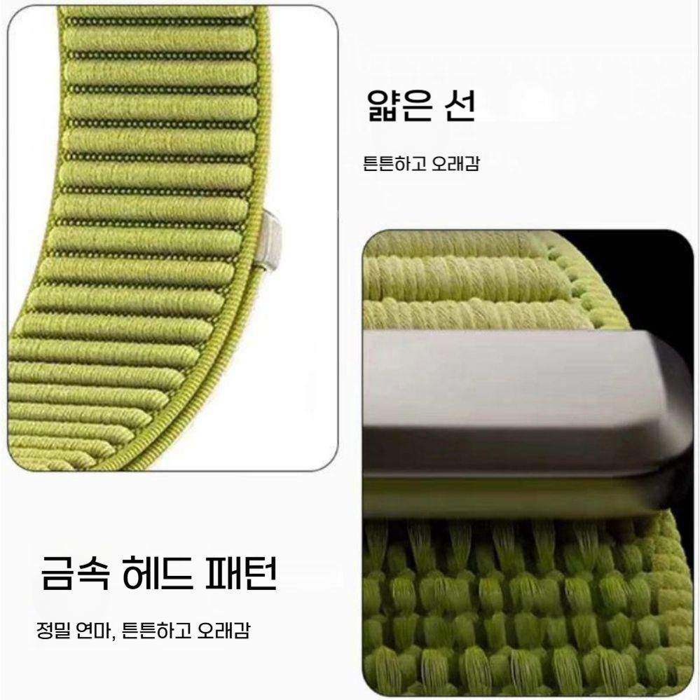 레드미워치6 벨크로 통기성 웨이브 파스텔 밴드 - 상세 이미지 4