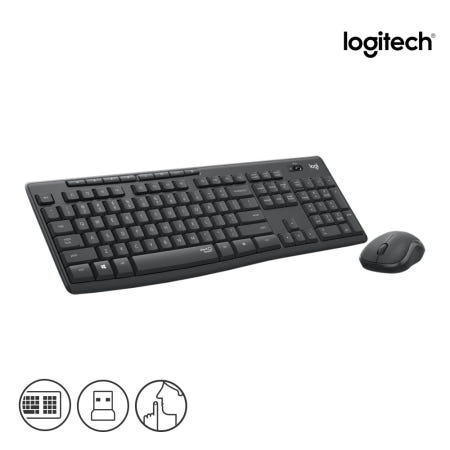 로지텍 MK295 SILENT 무선 키보드 마우스 세트 그래파이트 멤브레인