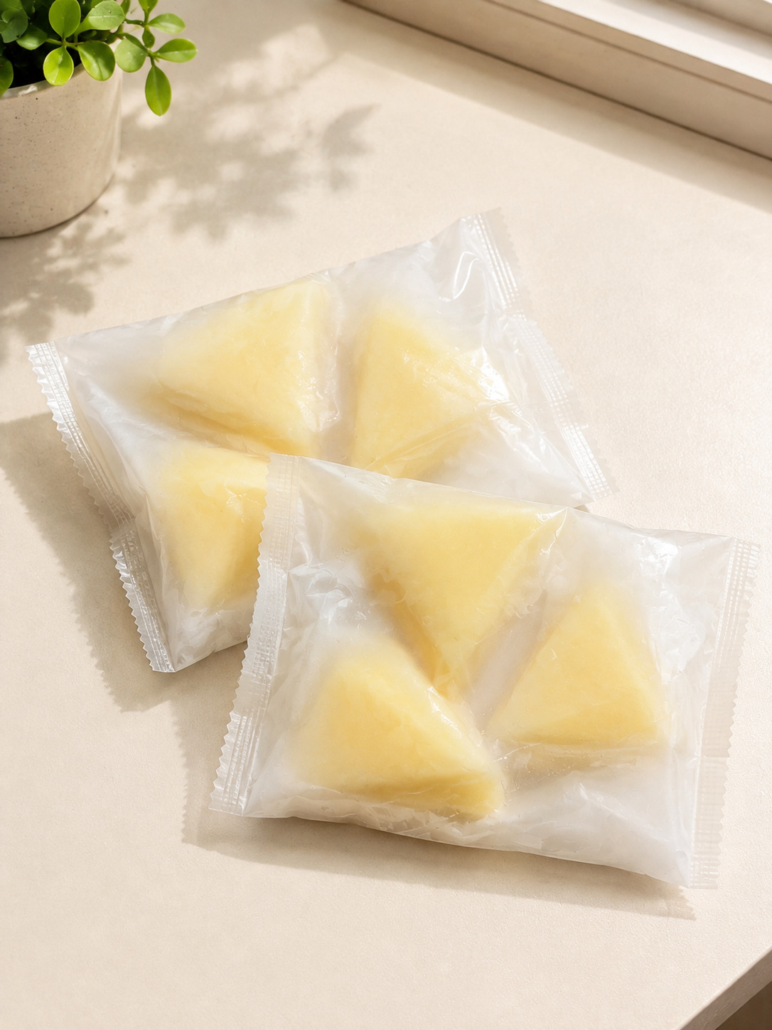 비닐팩 치즈 왁뿌볼 3P 크런치말랑이 키덜트 어른 스트레스해소 손장난감 말랑이 슬랑이 피젯 - 상세 이미지 5