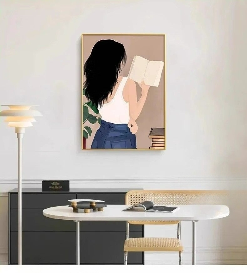 거실 인테리어 액자 일러스트 그림 대형 최대 80x120cm 상세 이미지 10