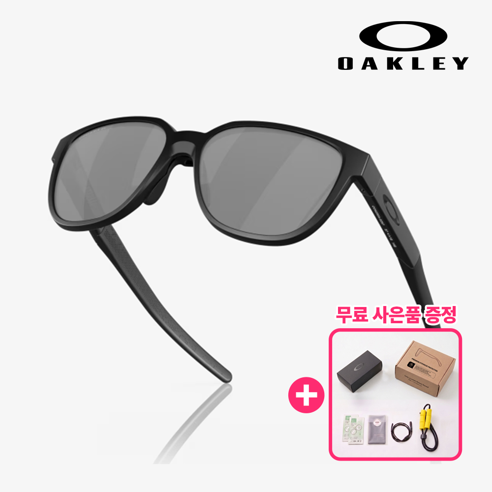 오클리 액츄에이터 OO9250A 편광 아시안핏 러닝 선글라스 02 매트블랙/프리즘 블랙편광 - 상품 이미지