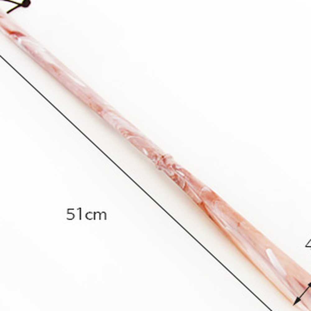 사무드현관정리신발주걱 긴손잡이구두헤라 마블디자인신발착용구두주걱 51cm - 상세 이미지 2