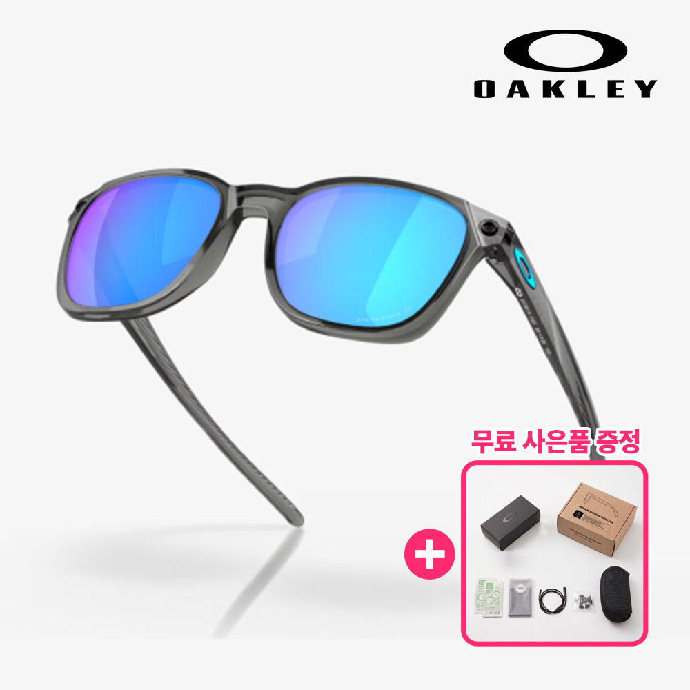 오클리 오젝터 OO9018 운전 스포츠 골프 러닝 선글라스 14 그레이/프리즘 사파이어 편광 - 상품 이미지