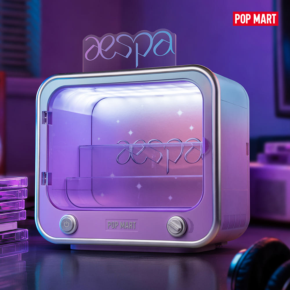 팝마트코리아 공식 스토어 POPMART aespa 메모러블 픽스 시리즈 디스플레이 박스
