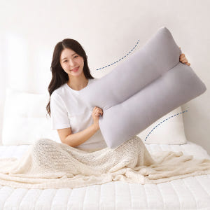 집앤콕 베개 빨아쓰는 경추베개 경추 목베개 일자목 목디스크 거북목베개 4... 솔직 후기 | 실제 배치 사진 포함 - 상품 이미지 1
