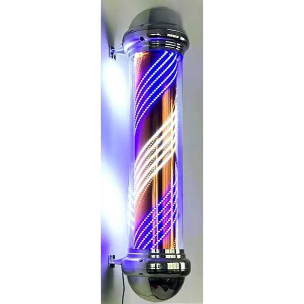 미용실 회전간판 LED 이발소 바버샵 헤어샵 싸인볼 0.7m - 상품 이미지