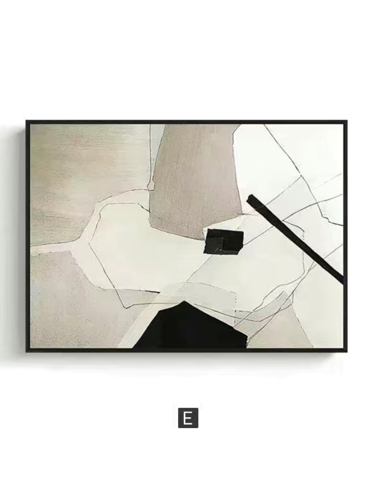 두꺼비집 가림 액자 벽걸이 스타일 플립 모델 수용 인테리어 장식 스타일 1 60x40 53x33 플립탑 - 상세 이미지 5