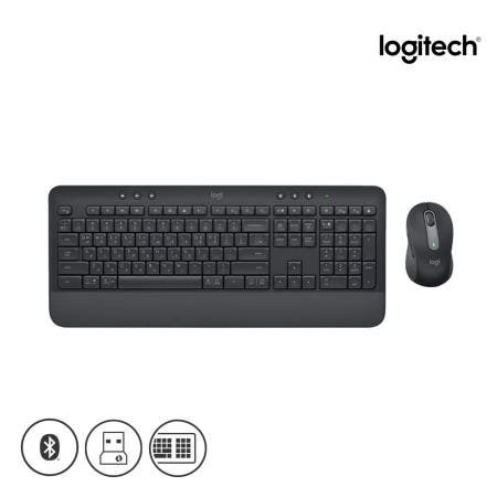 로지텍 SIGNATURE MK650 무선 키보드 마우스 세트 그래파이트 멤브레인
