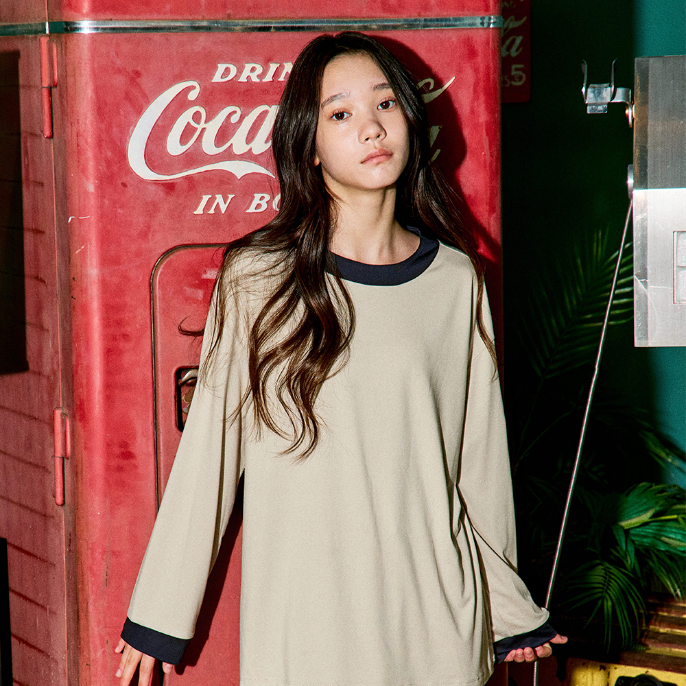 마밤 MSMV 아동 주니어 잠옷 피치기모 링거9부 초등학생 내의 키즈 실내복 10COLOR - 상세 이미지 4