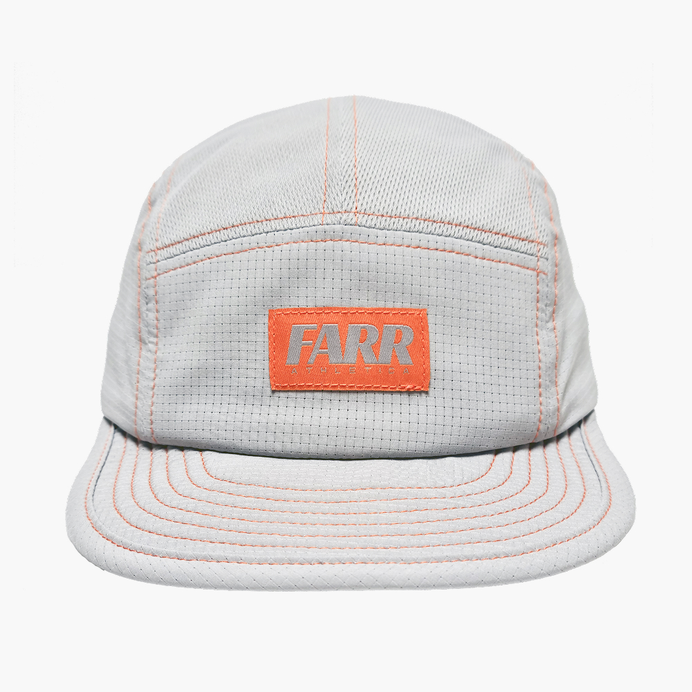 FARR 울트라 캡 V2 DAWN 트레일 러닝 모자 마라톤 등산 기능성 경량 메쉬 그레이 - 상품 이미지