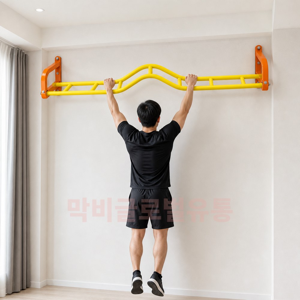 철봉사다리 실내 천장 홈트레이닝 기본형 - 상품 이미지
