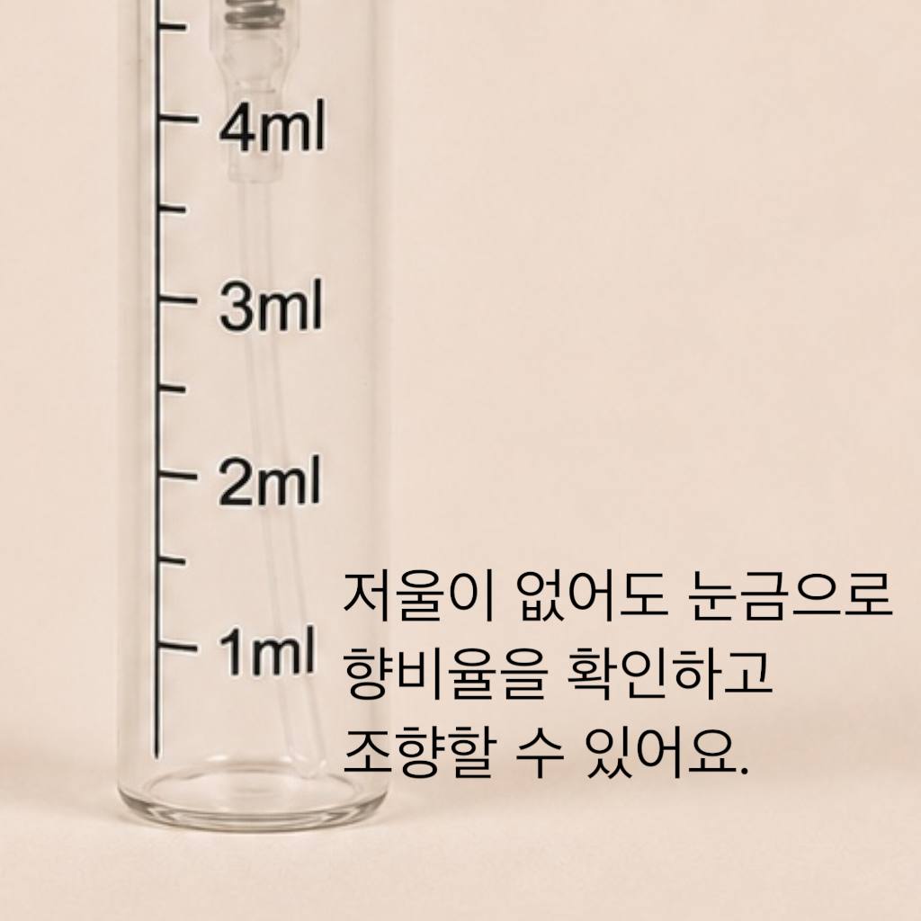 향수공병(리필형) 조향사, 5ml 이미지 6