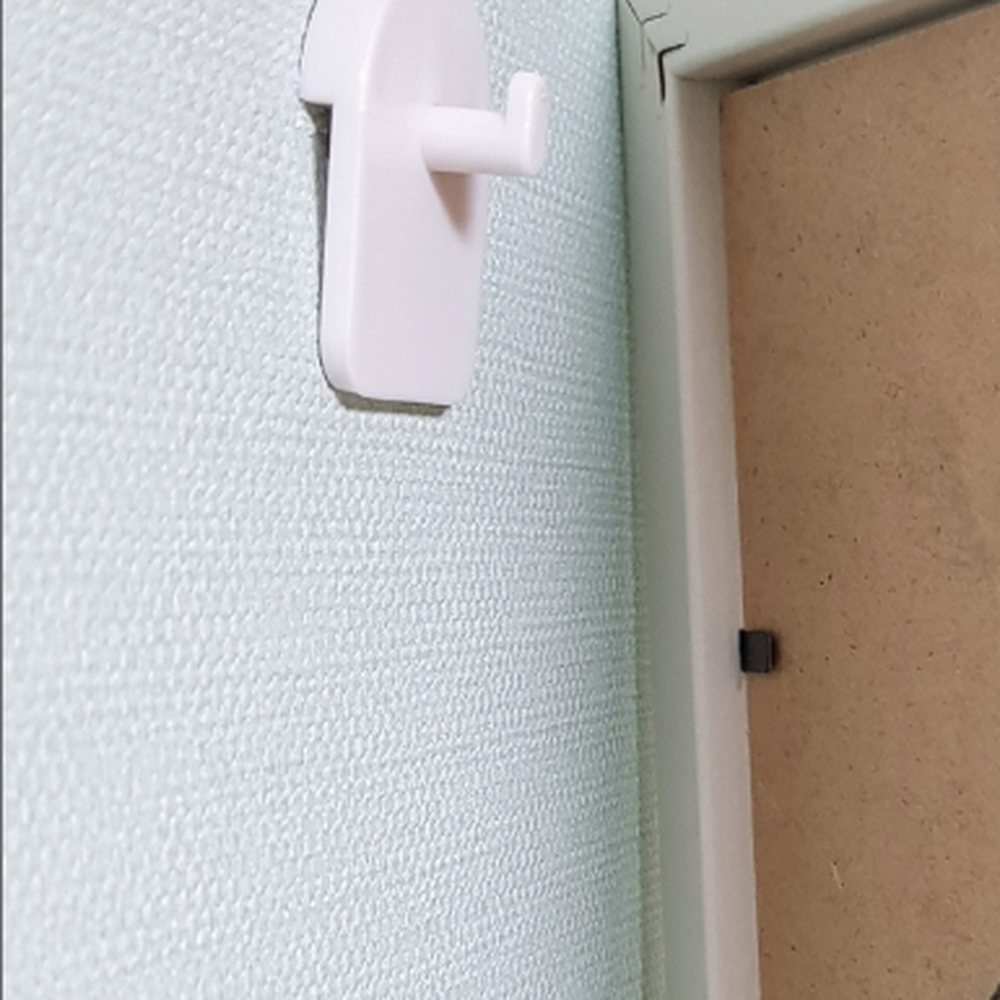 못없이다용도걸이벽걸이핀 재사용가능흔적없는벽지핀 벽지손상없는벽면고정벽핀 2P - 상세 이미지 3