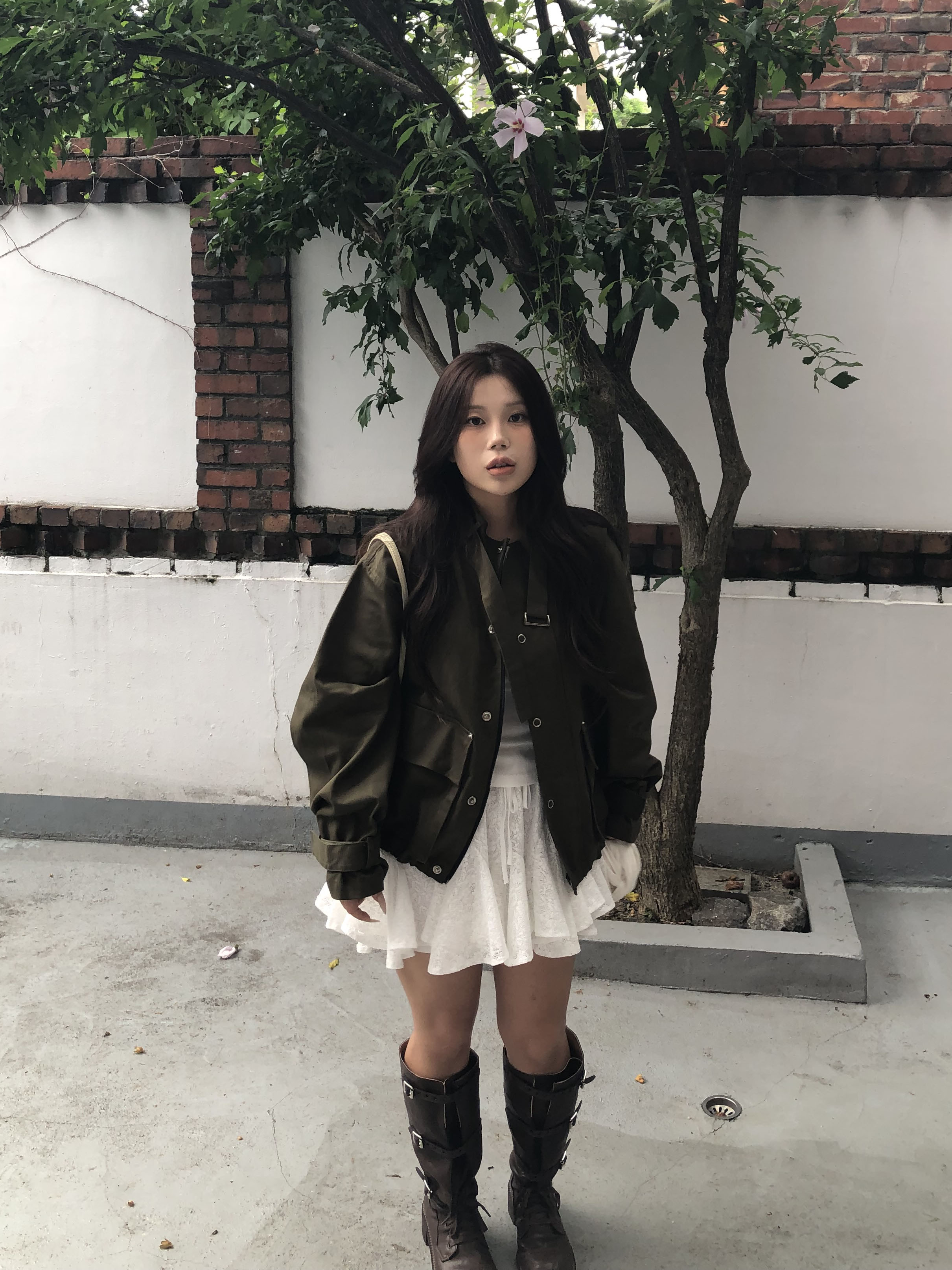[핏예쁨]쎄이 빅포켓 스트링 트렌치 야상 자켓