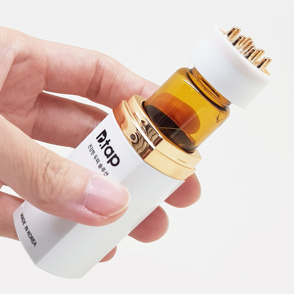 탈모앰플 여성 남성 두피 헤어토닉 스칼프케어 탈모증상완화 앰플 닥터탭 110ml 국내제조 - 상세 이미지 5