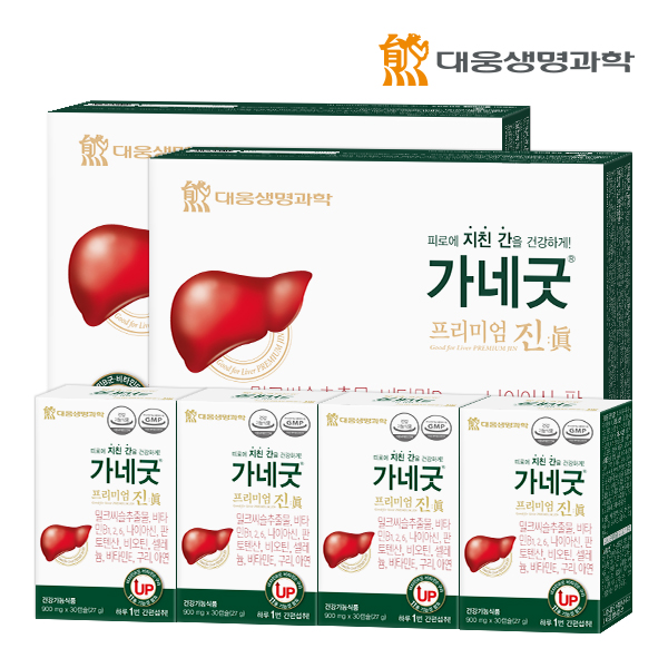대웅생명과학 가네굿 프리미엄 진 밀크씨슬 60캡슐, 2개 - 상품 이미지