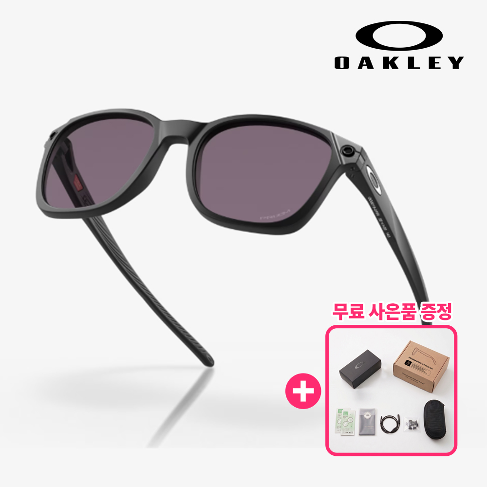 오클리 오젝터 OO9018 운전 스포츠 골프 러닝 선글라스 01 매트 블랙/프리즘 그레이 - 상품 이미지