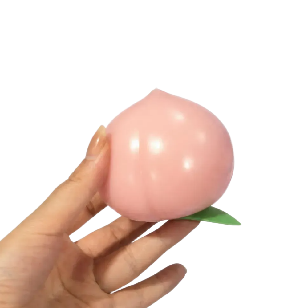 빌리네집 복숭아 크런치 슬랑이 + 커버증정 슬라임 말랑이 스퀴시 이미지 7