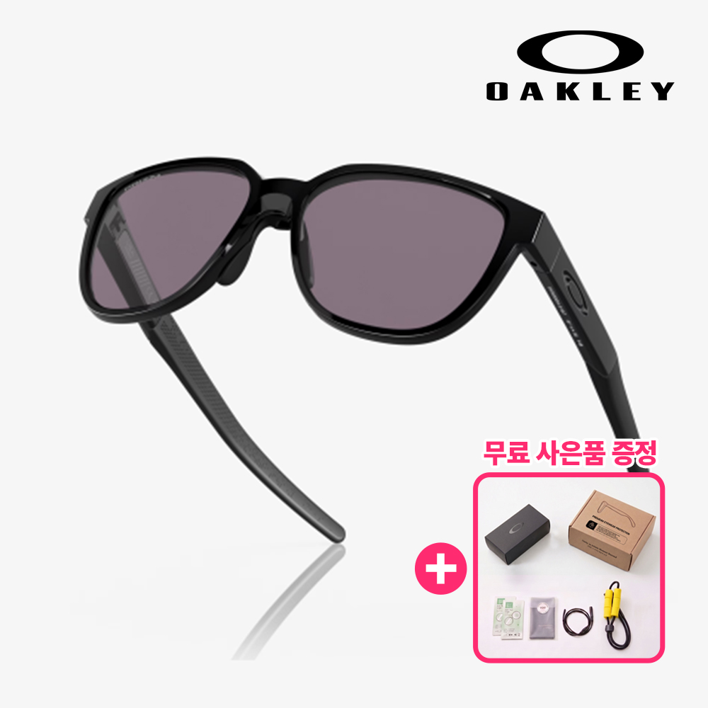 오클리 액츄에이터 OO9250A 편광 아시안핏 러닝 선글라스 01 폴리시드블랙/프리즘그레이 - 상품 이미지