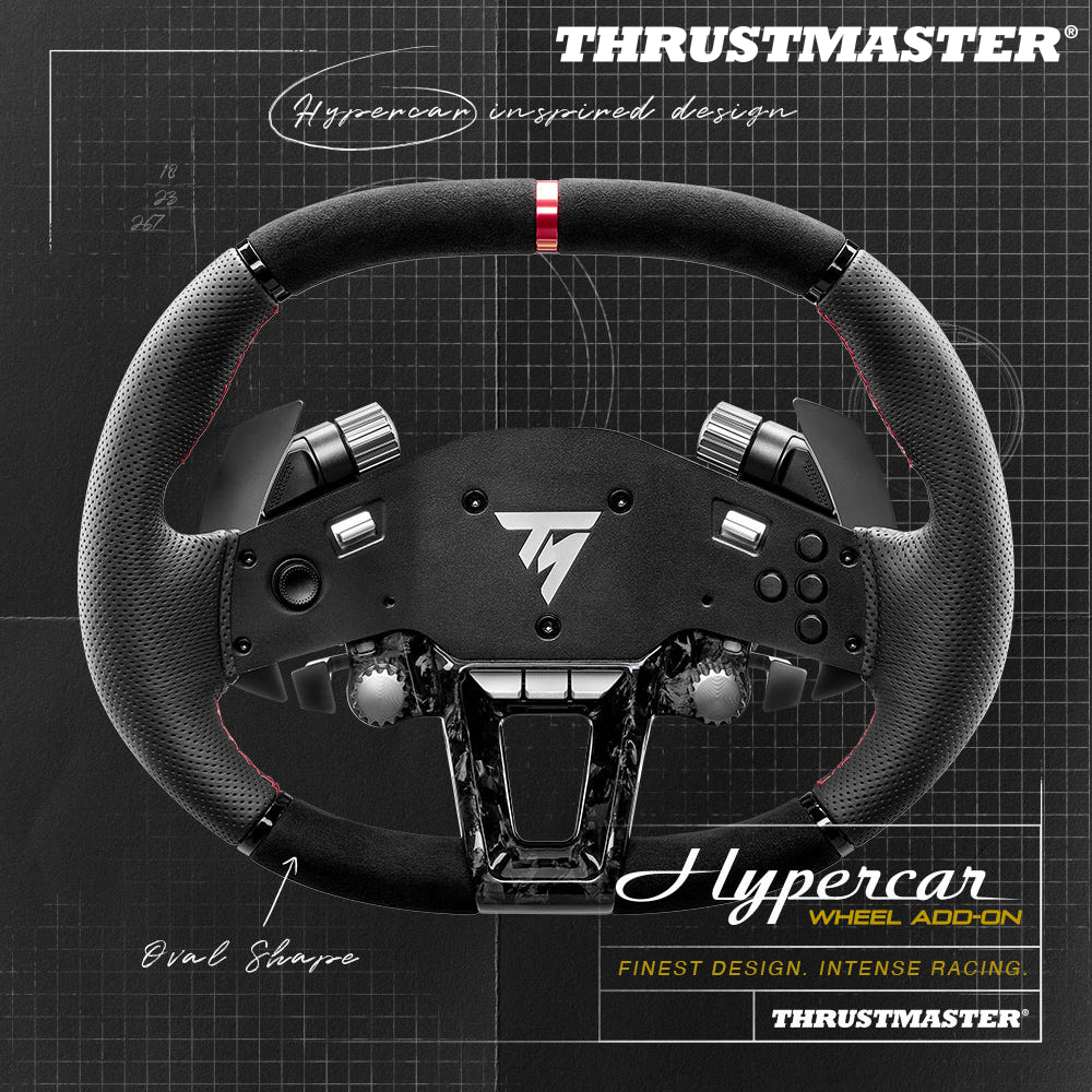 트러스트마스터 HYPERCAR Wheel add-on (PC,PS5 지원) - 상품 이미지