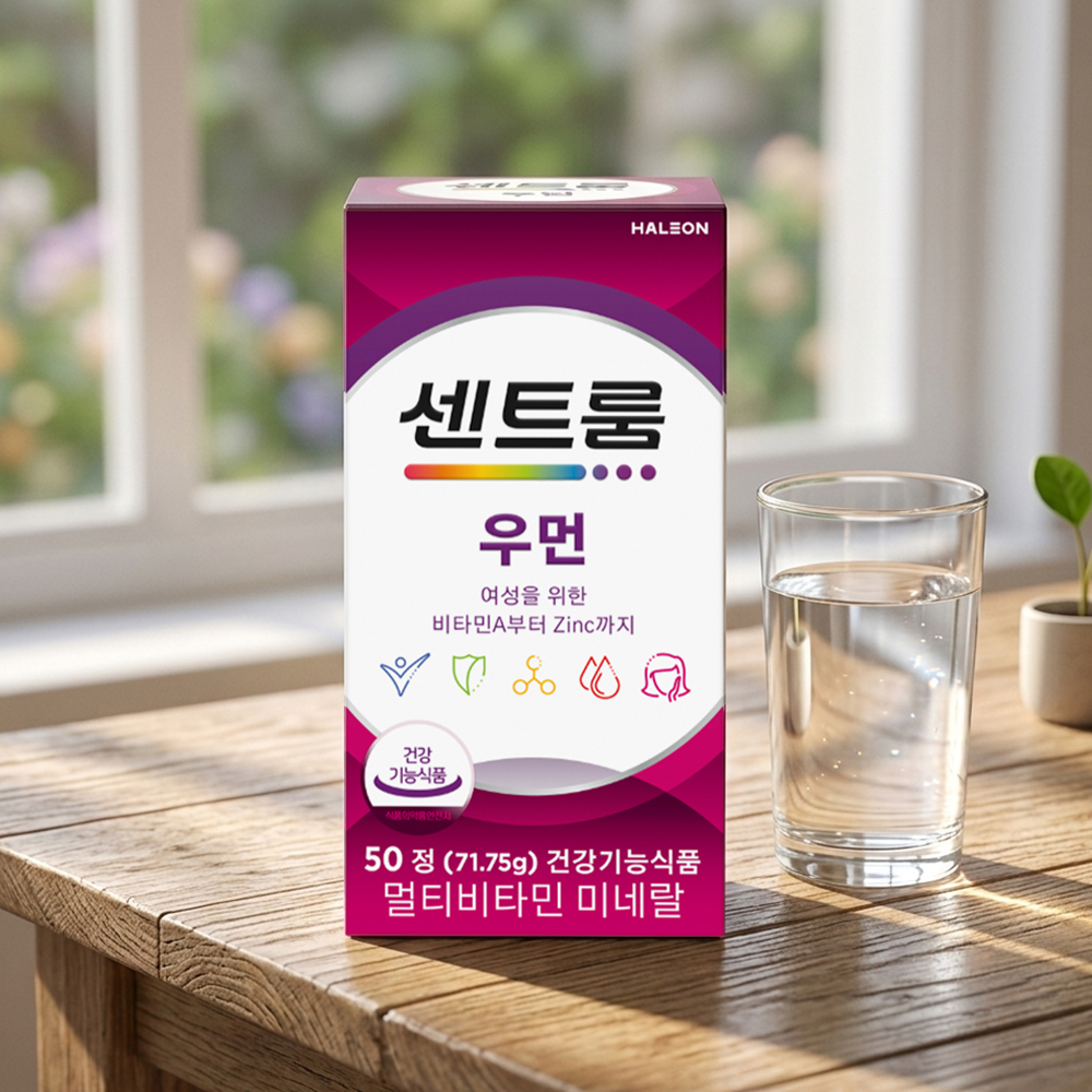 센트룸 맨 종합 멀티 피로회복 비타민 미네랄 영양제 포우먼 50정 - 상품 이미지