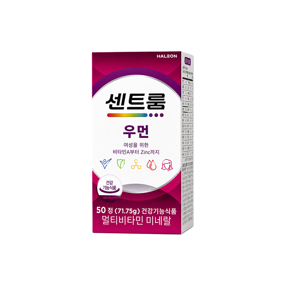 센트룸 맨 종합 멀티 피로회복 비타민 미네랄 영양제 포우먼 50정 - 상세 이미지 3