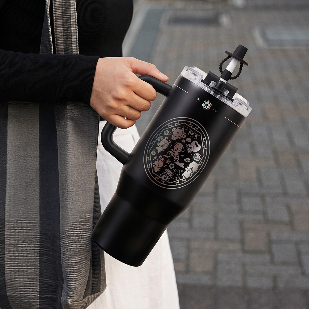 BT21 홀로그램 텀블러 보온 보냉 900ml - 상세 이미지 5