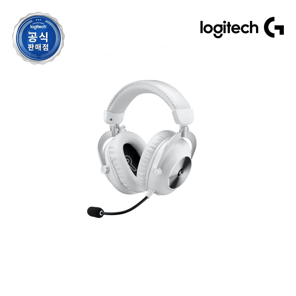 로지텍코리아 공식 G PRO X 2 LIGHTSPEED 게이밍 헤드셋 화이트 - 상품 이미지