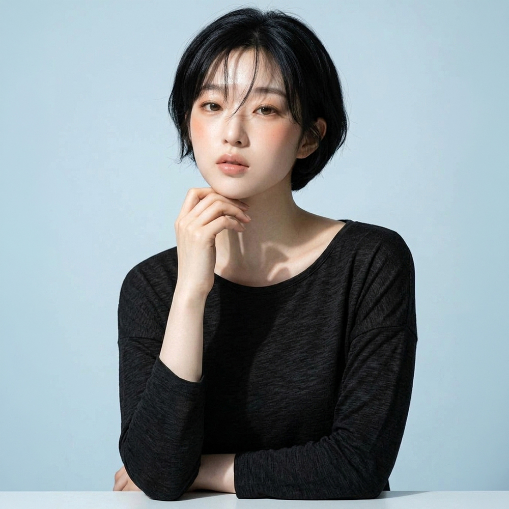 여성 여름 슬라브 보트넥 오버핏 긴팔티 살안타템 워터밤 바캉스룩 시스루 체형커버 - 상세 이미지 5