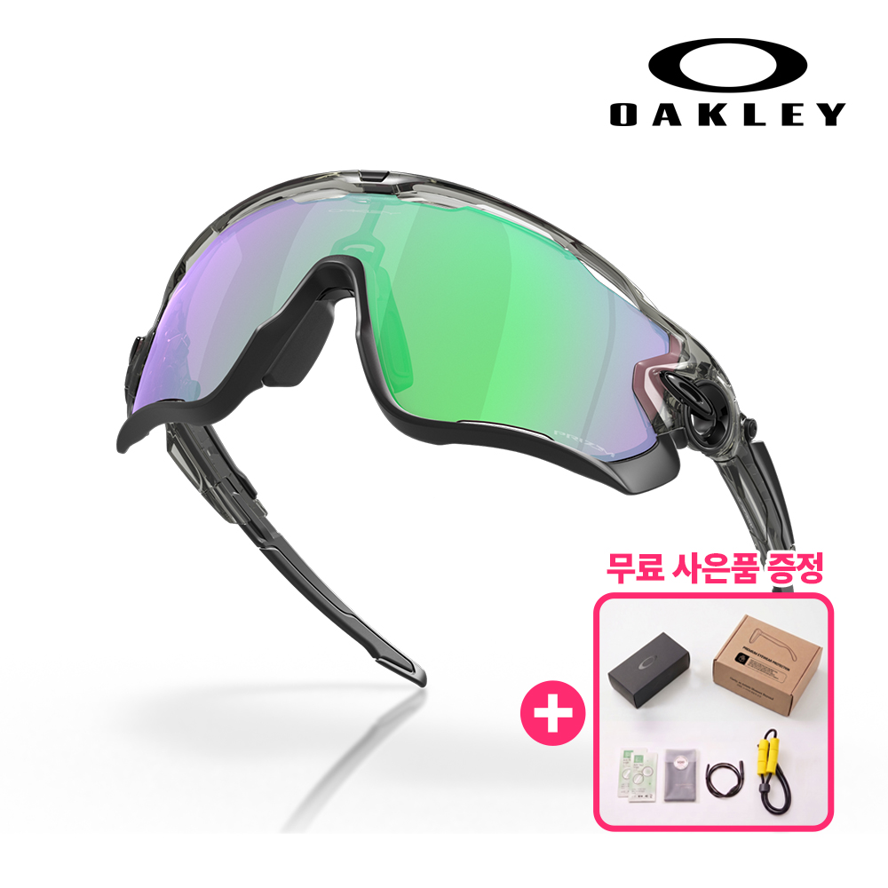 오클리 죠브레이커 OO9290 자전거 라이딩 고글 스포츠 46 그레이/프리즘 로드 제이드 - 상품 이미지